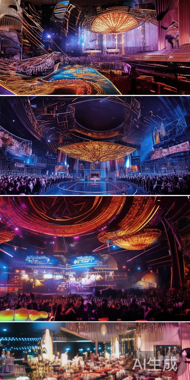 除了博彩，新葡京还设有多个演艺区，定期举办各类精彩