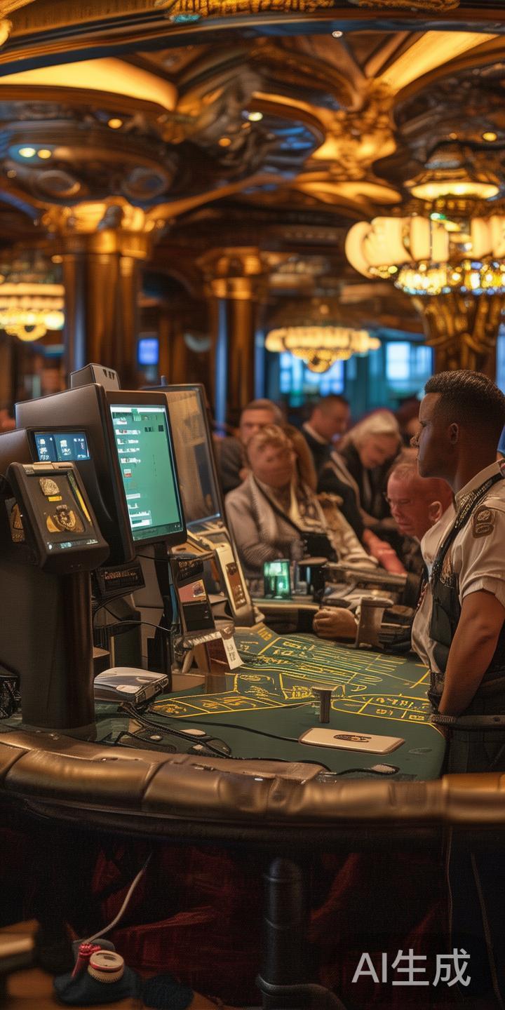 同时，严格的身份验证流程确保每一位进入赌场的客户身